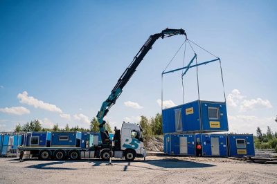 Balancines de carga telescópicos en cruz muy ligeros
