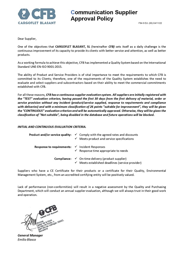 F84-9-Supplier-Approval-Policy-_ingles Supplier Approval Policy