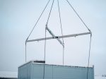 Balancines de carga telescópicos en cruz muy ligeros