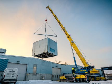 Balancines de carga telescópicos en cruz muy ligeros